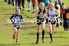 Girls Under-15s 2022 CAU Inter Counties Cross Country, Prestwold Hall, Loughborough.  Photo: David T. Hewitson/Sports for All Pics